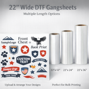 Direct to Film (DTF) Transfer Gangsheet