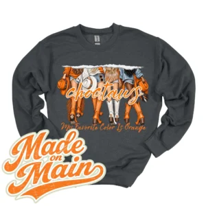 My Favorite Color is Orange - Choctaw Girls Just Want To Have Fun Design!