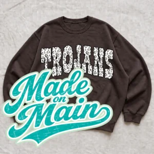 Trojans Snow Leopard Oversized