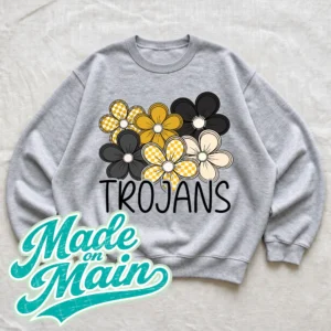 Trojans Flower Design