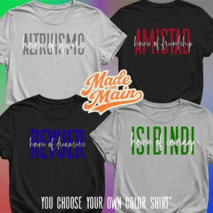 House Mascot Name Tee