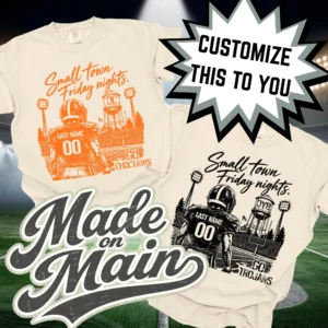 Custom Football Field Player Design
