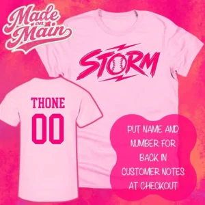 Storm Pink Out Team Tee's