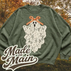 Lace Ghost with Bow